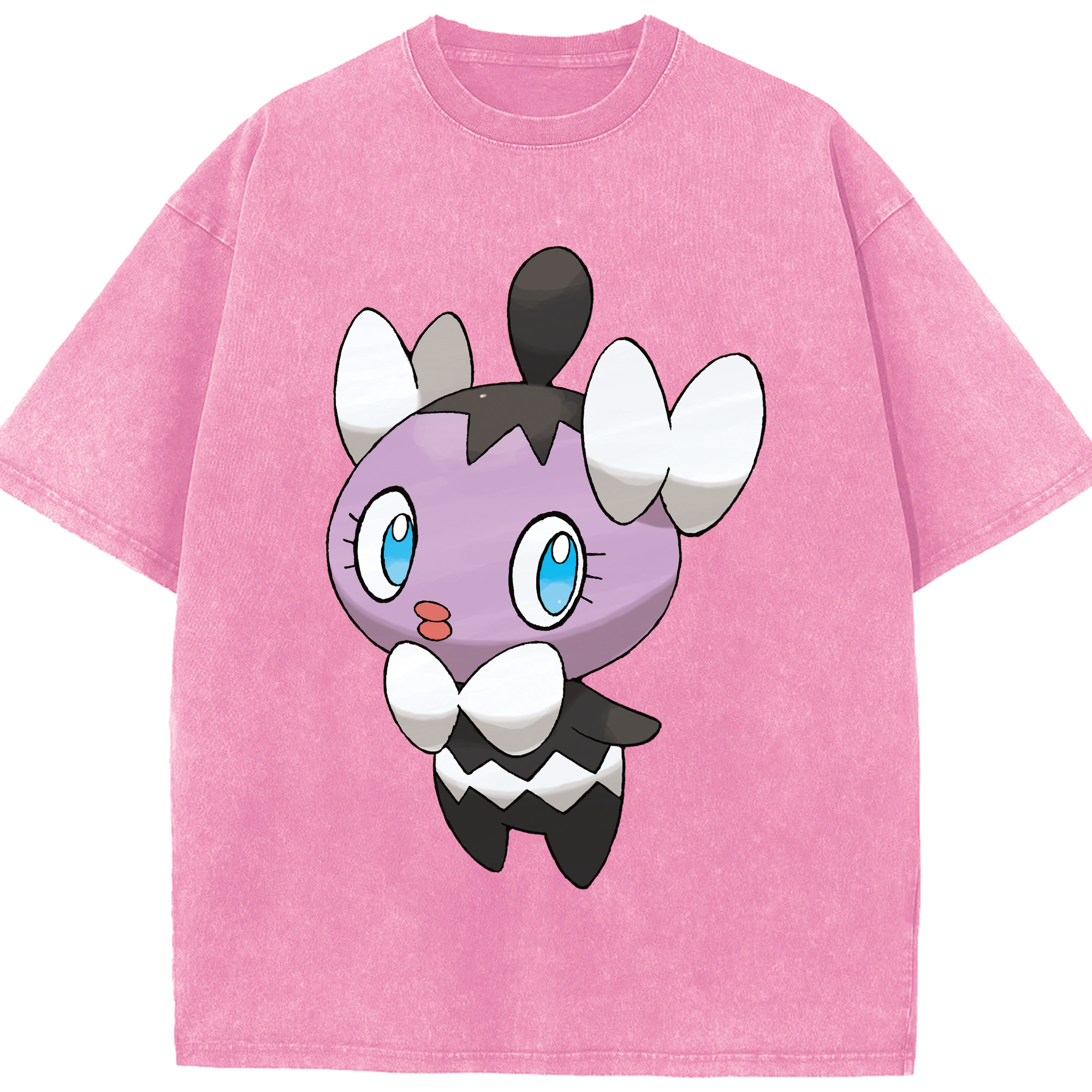 （画像用） ポケットモンスター Pokémon 綿100% ヴィンテージ風 半袖Tシャツ（フロントプリント）